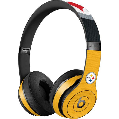 NFL Pittsburgh Steelers Zone Block Beats Solo 3 Wireless Skin